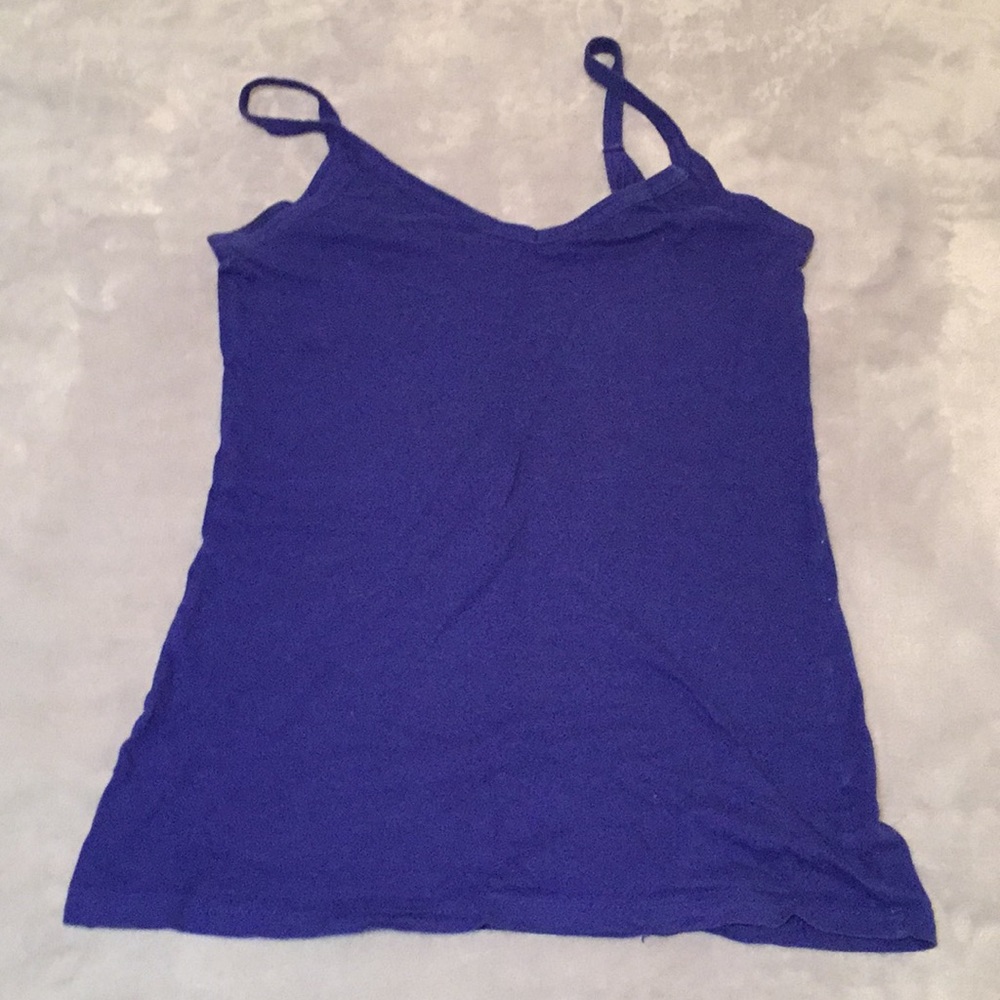 Blue tank top